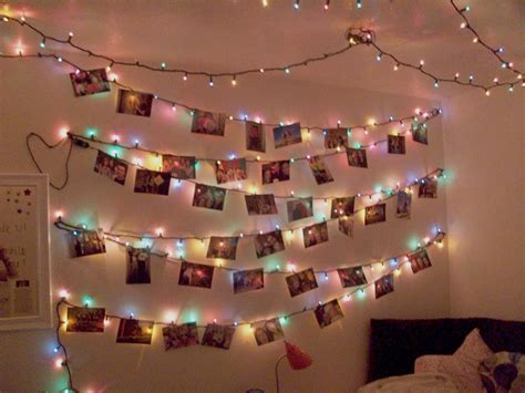 {the good life}: christmas light wall