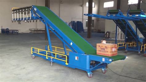 Mild Steel Grey Truck Loading Unloading Conveyor Rs Unit Id