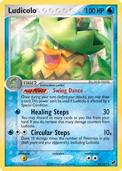 Ludicolo EX Deoxys TCG Card Database Pokemon