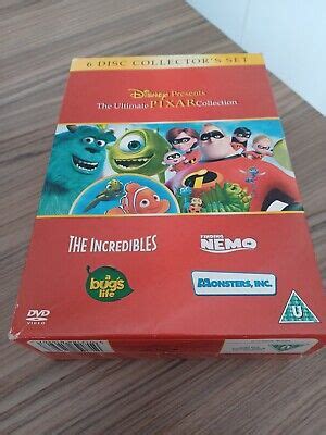 Disney Presents The Ultimate Pixar Collection Dvd Boxset Film Set