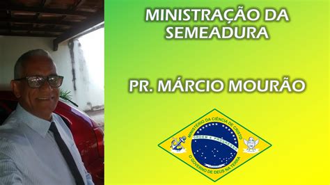 Ministra O Da Semeadura Pr M Rcio Mour O Youtube