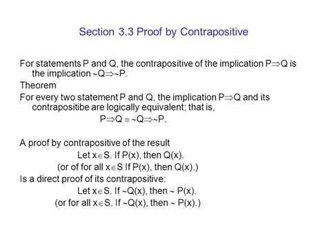 Proof By Contrapositive Discrete Math Payment Proof 2020