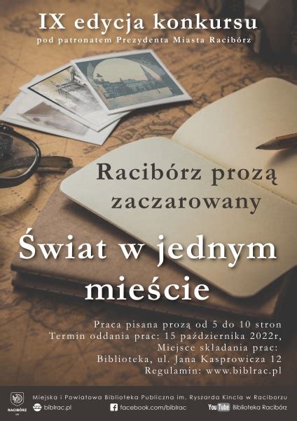 Racibórz prozą zaczarowany wyniki konkursu Miejska i Powiatowa