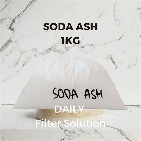 Jual Soda Ash Natrium Karbonat Abu Soda Na Co Kg Shopee