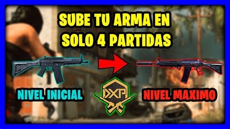 Como Subir El Nivel De Las Armas De Warzone Rapido Y Sin