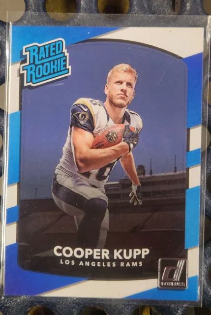 Cooper Kupp Panini Donruss Recrue Not E Rookie Rams