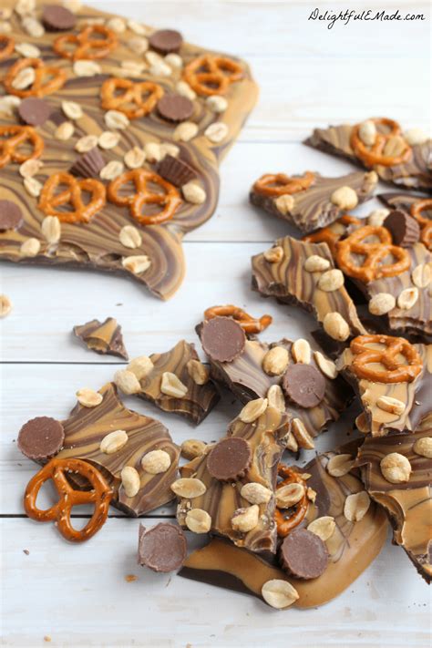 Peanut Butter Pretzel Bark Best Chocolate Pretzel Bark Recipe