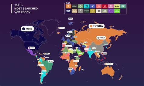 Las marcas de coches más buscadas en Google en 2021
