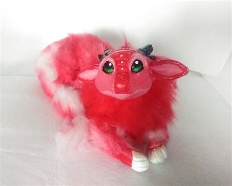 Handmade Poseable Strawberry Dragon Sold By Kaypeacreations On Deviantart