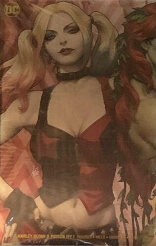 Harley Quinn Poison Ivy Gold Foil Artgerm Boutique Variant Cover