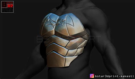 Download Stl File Batman Armor Batman 2021 Robert Pattinson 3d Print Model • 3d Printing