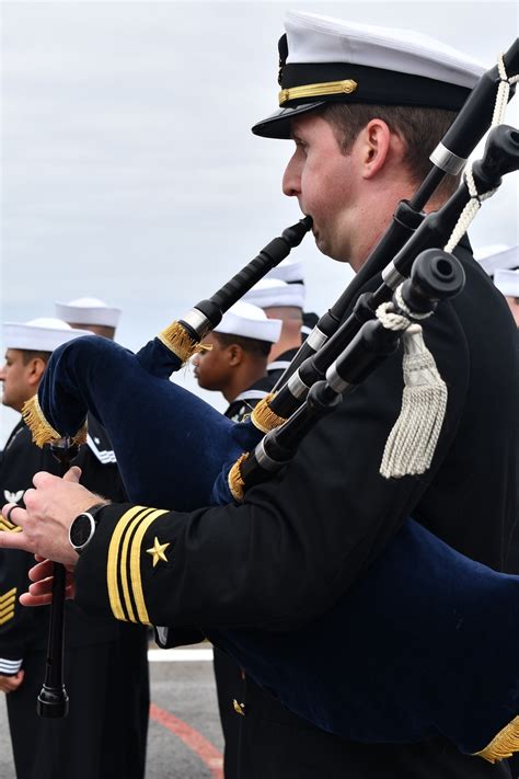 DVIDS Images USS Lake Champlain Conducts Burial At Sea Image 7 Of 10