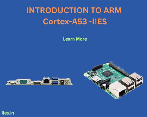 Introduction to Arm Cortex-A53 -IIES