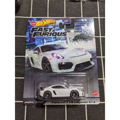 Hot Wheels Porsche 718 Cayman GT4 Shopee Malaysia