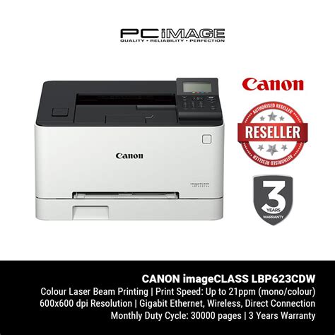 Canon ImageCLASS Color Wireless Laser Printer LBP623CDW Shopee Malaysia