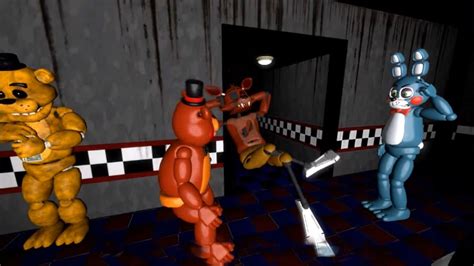 SFM FNAF Další výzva pro Foxyho který musí dát pusu Toy Chice YouTube