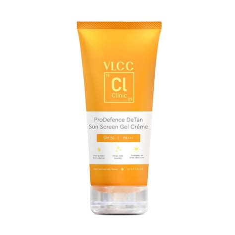 Buy De Tan Spf Sunscreen For Face Gm Online Vlcc Clinic