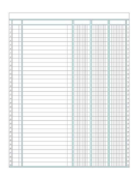 Hoja De Trabajo Columnar Contabilidad B29