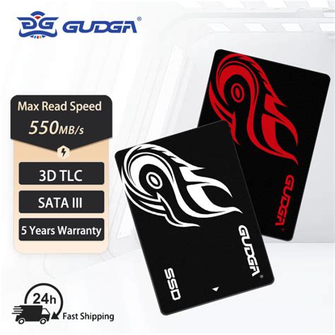 GUDGA 2.5 Inch SATA3 III SSD For Laptop PC Desktop Read Speed 550MB/S ...