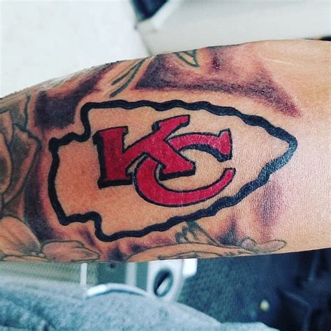 Chiefs Logo Kansas City | By Manny Mendez | Done at Balam Tattoo studio ...