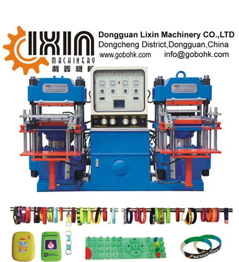 Embossed Silicone Wristband Making Machine by Dongguan Lixin Machinery ...