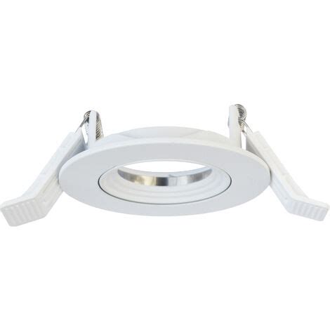 Plafonnier Encastr Tilt Inel Adjustable Round Blanc