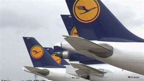 Lufthansa Cancels Flights As Crew Stage Second Strike Bbc News