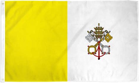 Vatican City Flag 3x5ft Officialflagpole