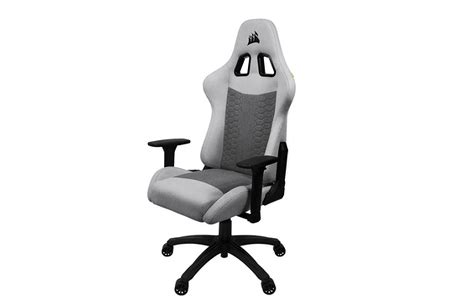 Chaise Gaming Corsair TC100 RELAXED Gris Argent CF 9900021 WW Darty