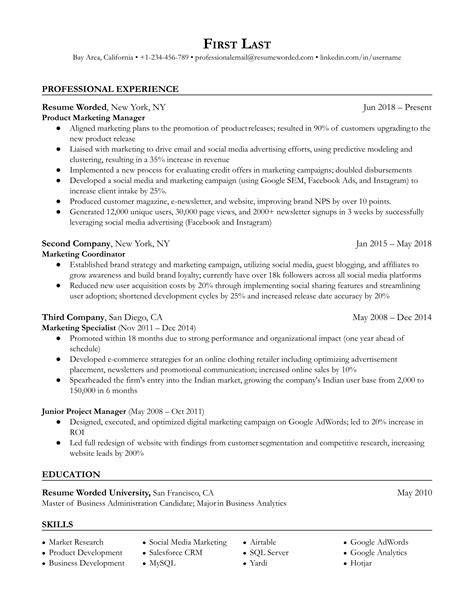 11 Social Media Manager Cv Examples For 2025 Resume Worded