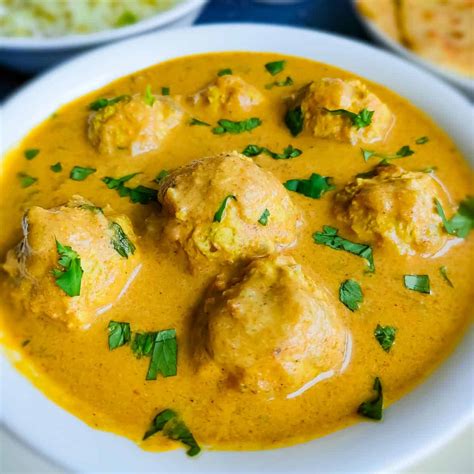 Creamy Chicken Kofta Curry Go Healthy Ever After