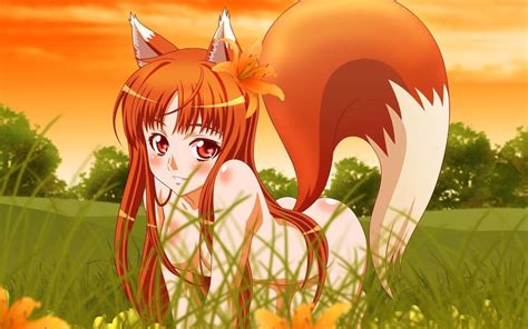 Hintergrundbilder Illustration Anime Mädchen Holo Gewürz und Wolf