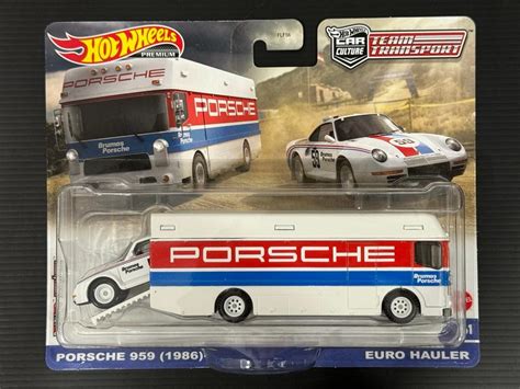 Hot Wheels Team Transport Porsche Euro Hauler Hobbies Toys Toys Games On