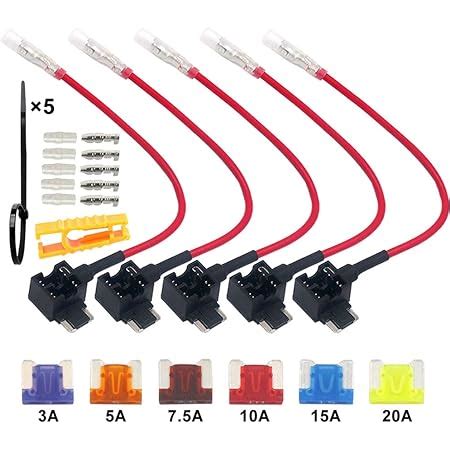 Gebildet Pcs V V Low Profile Add A Circuit Fuse Tap Acn Micro