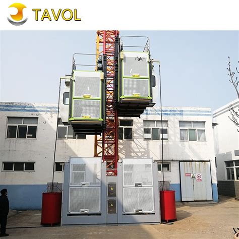 Tavol Sc200 Building Material And Passenger Construction Hoist Elevator