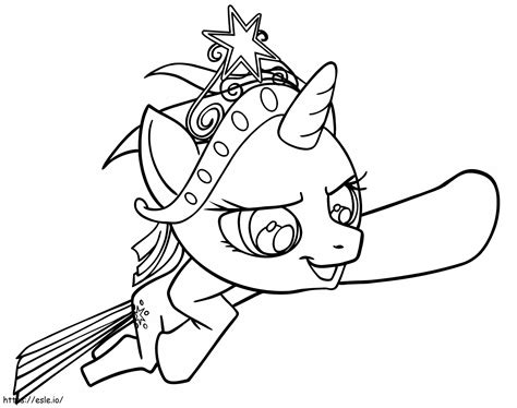 Twilight Sparkle Coloring Page