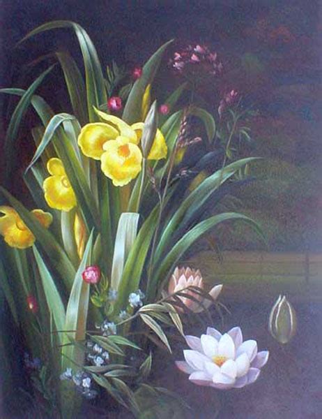 Classical Flower Paintings N109 Art In Bulk