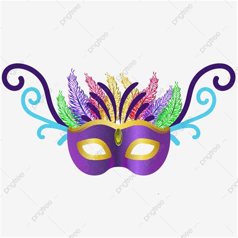 Mascaras De Carnaval PNG dibujos Clipart De Carnaval Púrpura Pluma