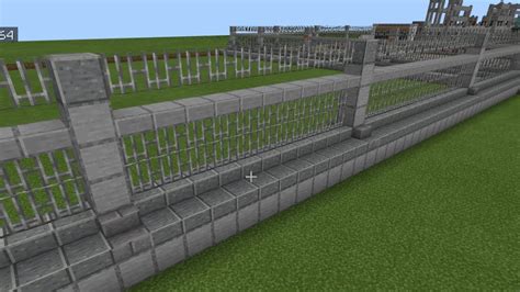 How To Build Security Fencing For Your Minecraft City Youtube