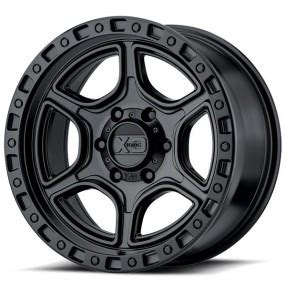 18 XD Wheels XD139 Portal Satin Black Off Road Rims XD207 3