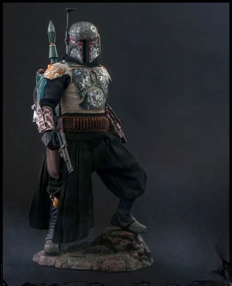 Коллекционная фигурка Hot Toys 1 6 Star Wars The Mandalorian Deluxe Boba Fett Хот тойз