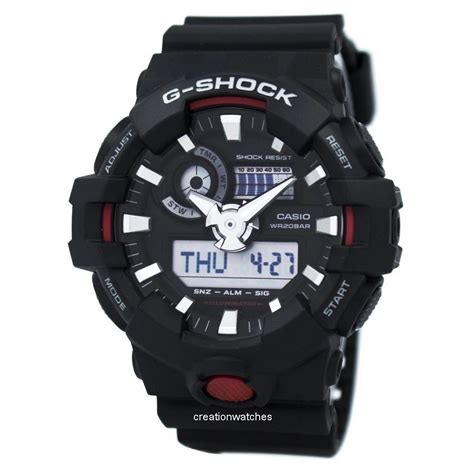 Casio G-Shock Illuminator Analog Digital GA-700-1A GA700-1A Men's Watch