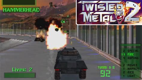 Twisted Metal 2 As Minion Full Playthrough W Commentary YouTube