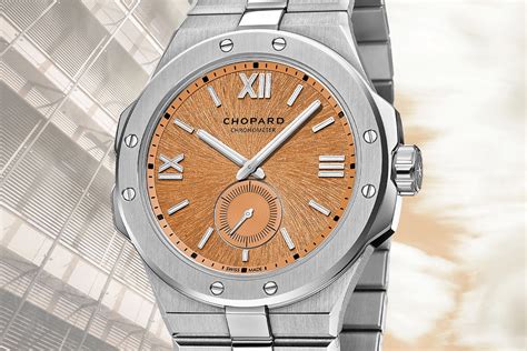 The Chopard Alpine Eagle Xps Salmon Dial Watches Wonders