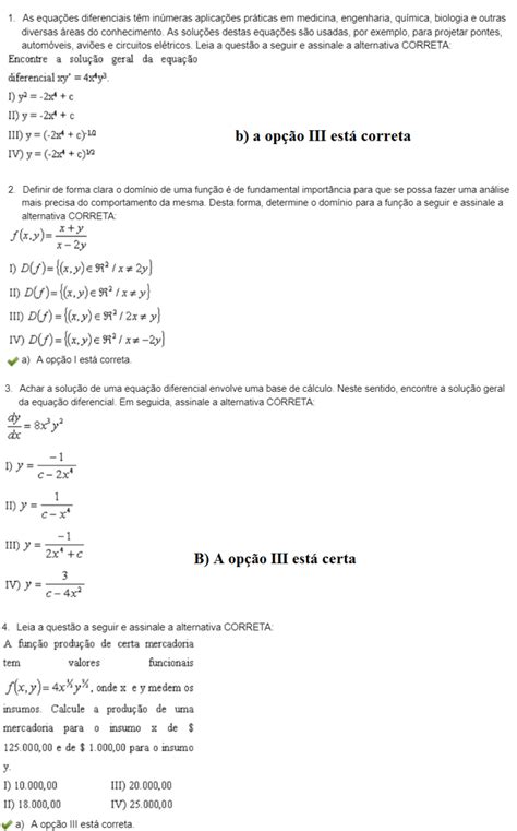 AvaliaÇÃo Ii Cálculo Integral E Diferencial Ii