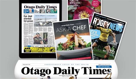 Otago Daily Times Central Otago Nz Central Otago