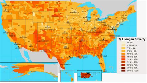 Map Of Poverty In America