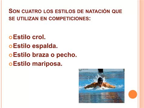 Tipos De Natacion Ppt