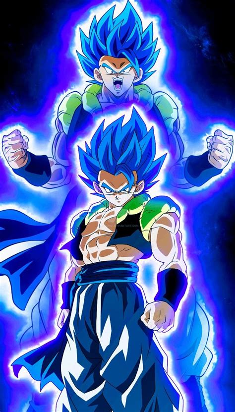 Blue Dragon Ball Z Characters Super Saiyan Gelantis
