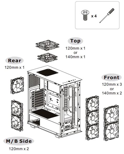 Thermaltake Ca S M Wn Divider Tg Argb Mid Tower Chassis User